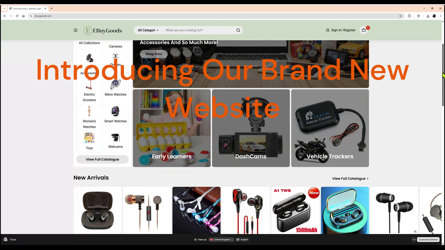 EBuy Goods Launches New Website for Seamless Online Shopping Experience - EBuyGoods
