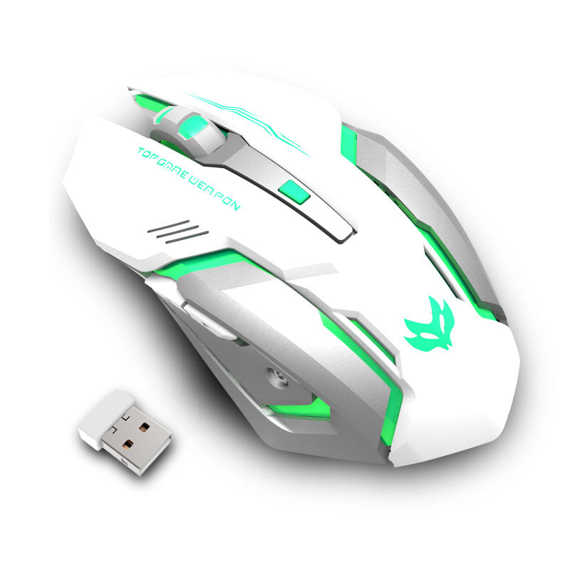 Wireless Charging Silent Gaming Mouse Machinery - EBuyGoods