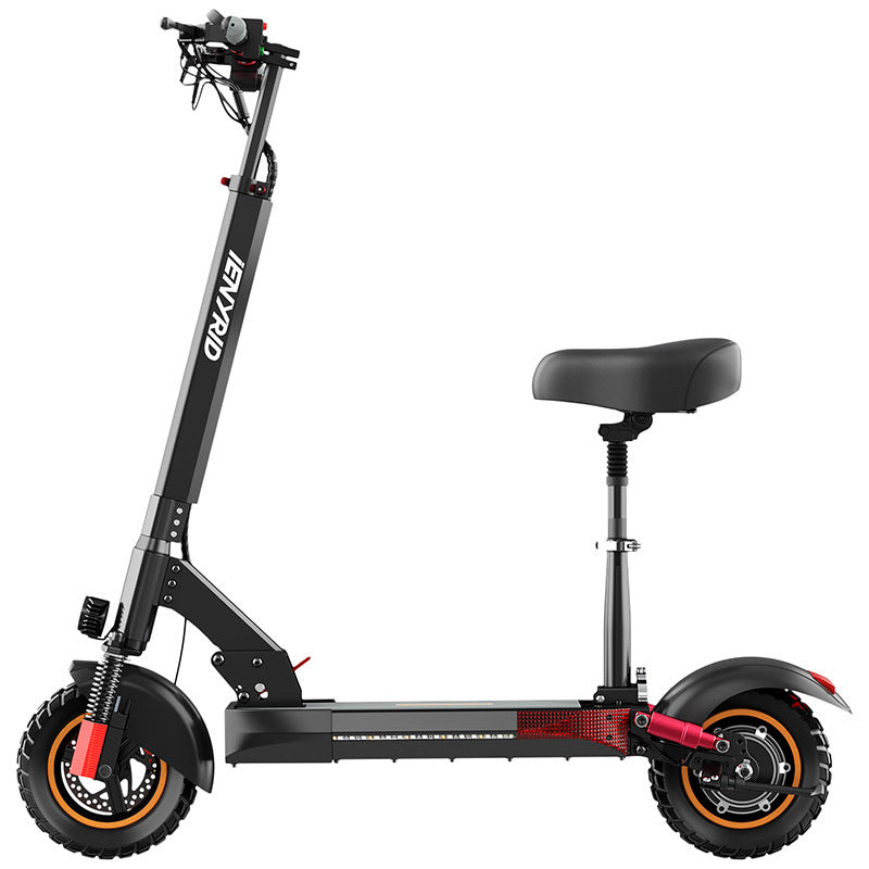Double Shock Absorber Scooter Scooter Portable Folding - EBuyGoods