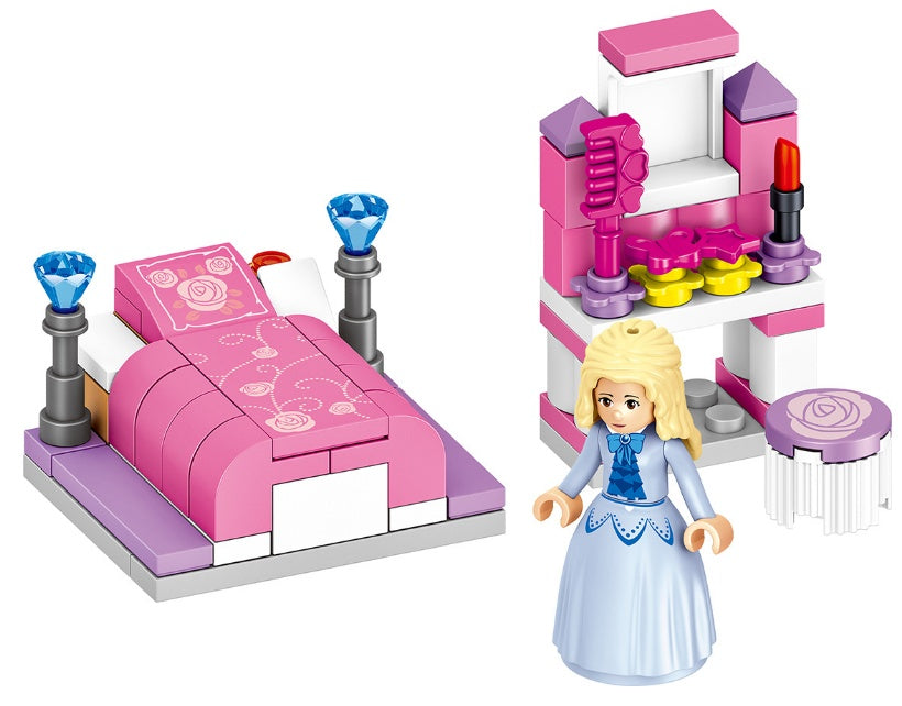 QL1106 Windsor Castle Dreams Fairy City Children and Girls Puzzle Assembled Building Blocks Toys - EBuyGoods