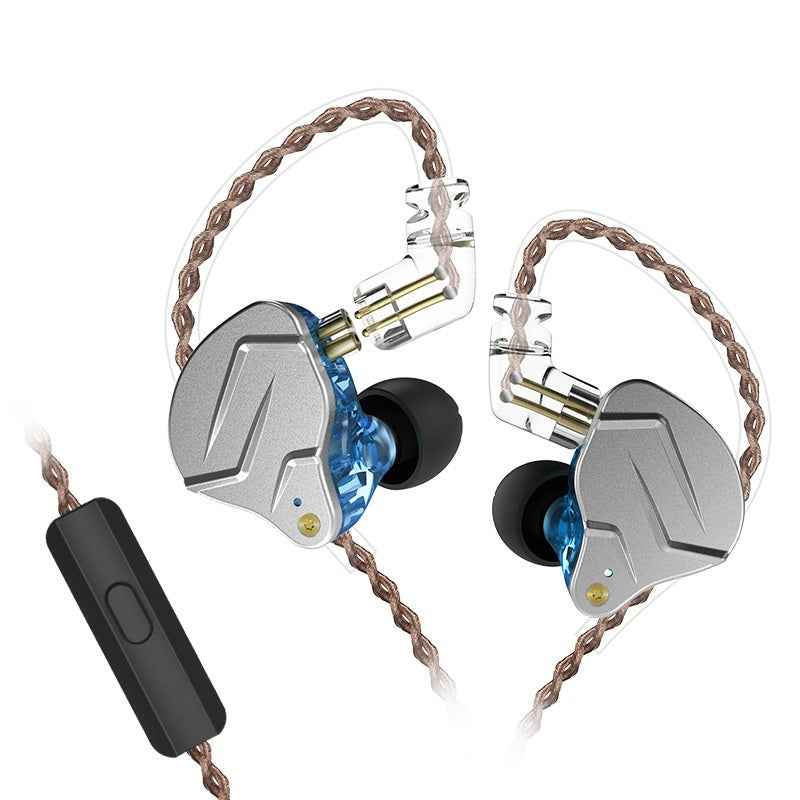 Subwoofer metal in-ear headphones