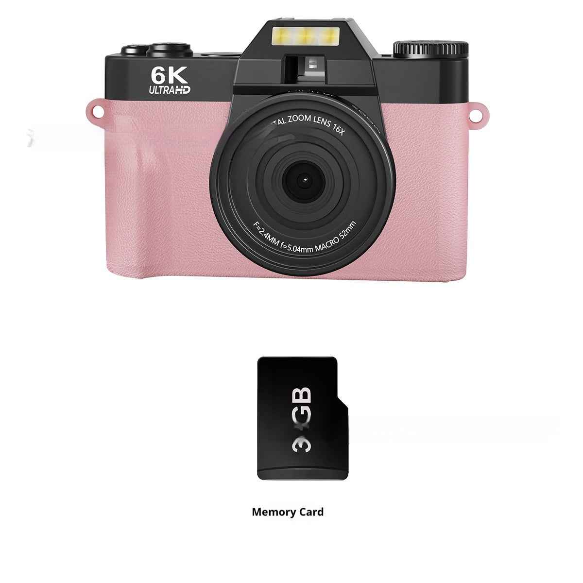 6K HD Digital Camera Mirrorless Camera Retro