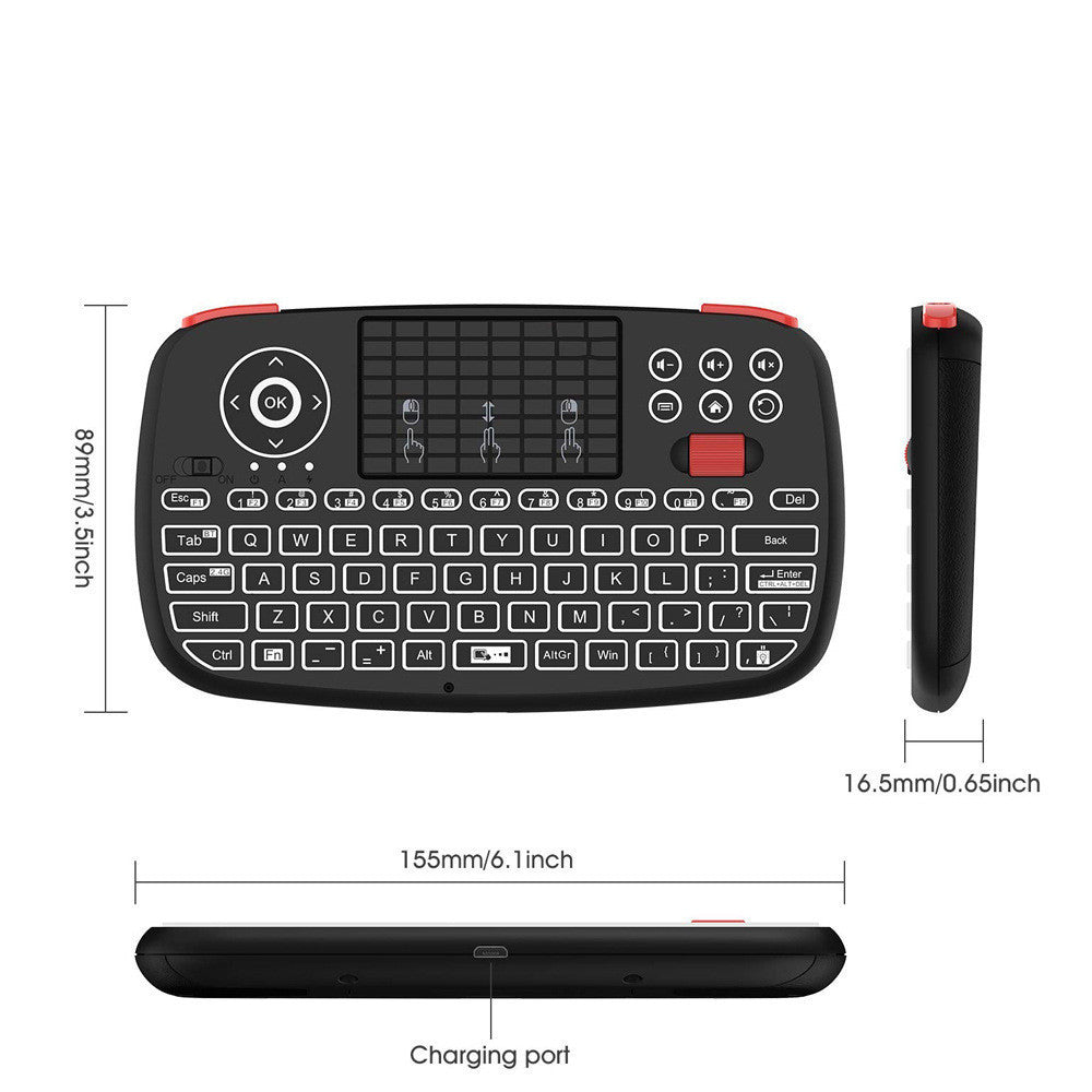 Dual Mode Mobile Phone Bluetooth Keyboard Mini Wireless 2.4g Keyboard - EBuyGoods