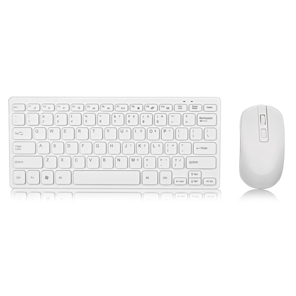 Wireless Keyboard And Mouse Set Chocolate - EBuyGoods