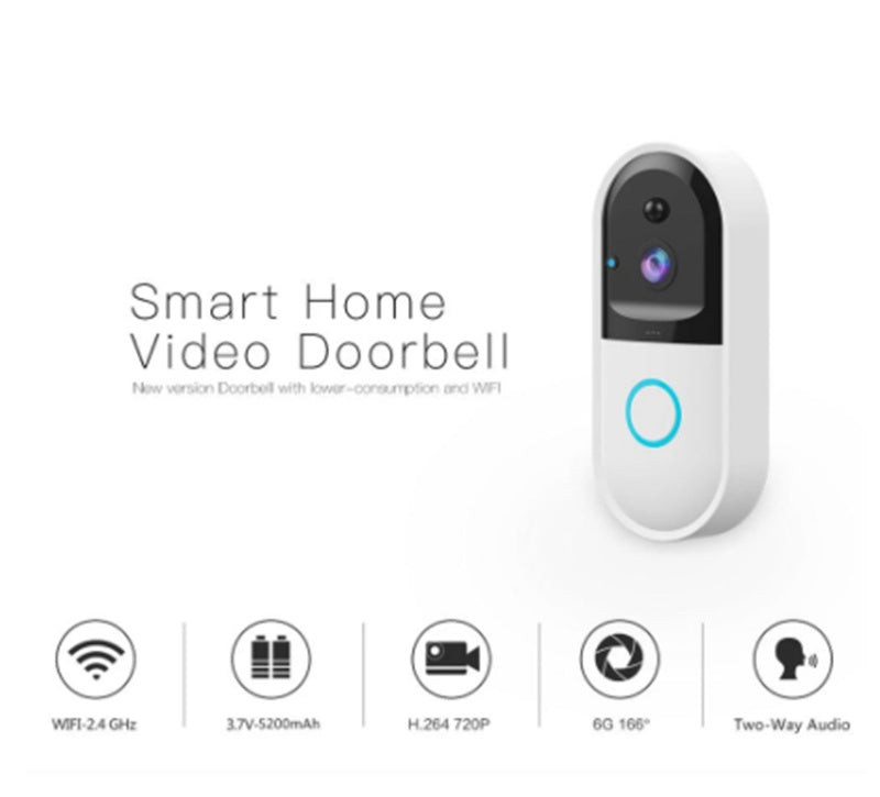 Home Alarm Smart Wifi Video Doorbell Wireless Video Intercom Doorbell - EBuyGoods