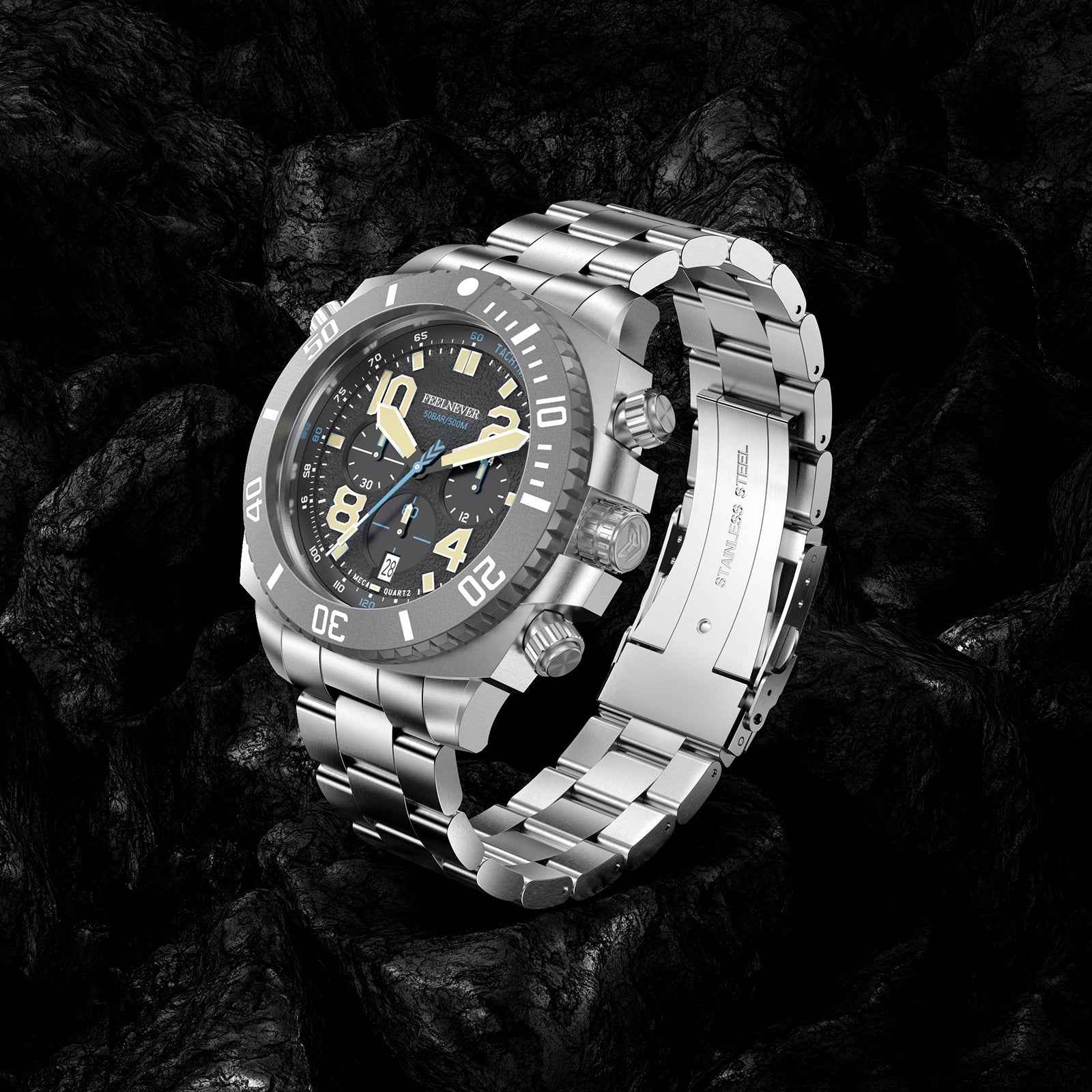Business Men's Mechanical Watch Luminous Waterproof Advanced Sense