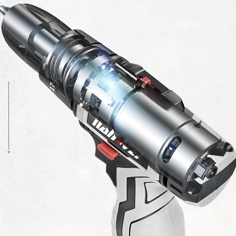 Power Tool Rechargeable Drill Household Lithium Electric Drill - EBuyGoods