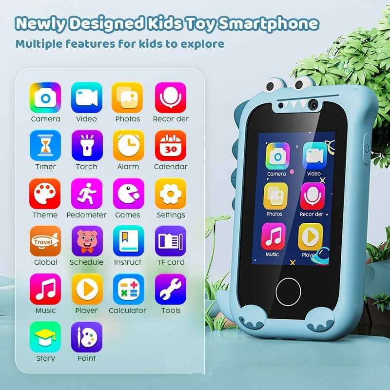 Early Childhood Education Photo Video Game Mini Bear Handheld Touch Mobile Phone Camera