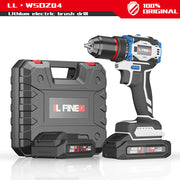 Brushless Electric Hand Drill Lithium Electric Drill Multifunctional Electric Screwdriver Electric Drill Set 21 V18v - EBuyGoods