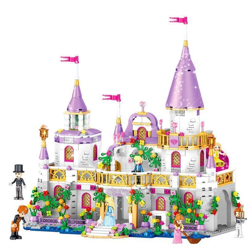 QL1106 Windsor Castle Dreams Fairy City Children and Girls Puzzle Assembled Building Blocks Toys - EBuyGoods