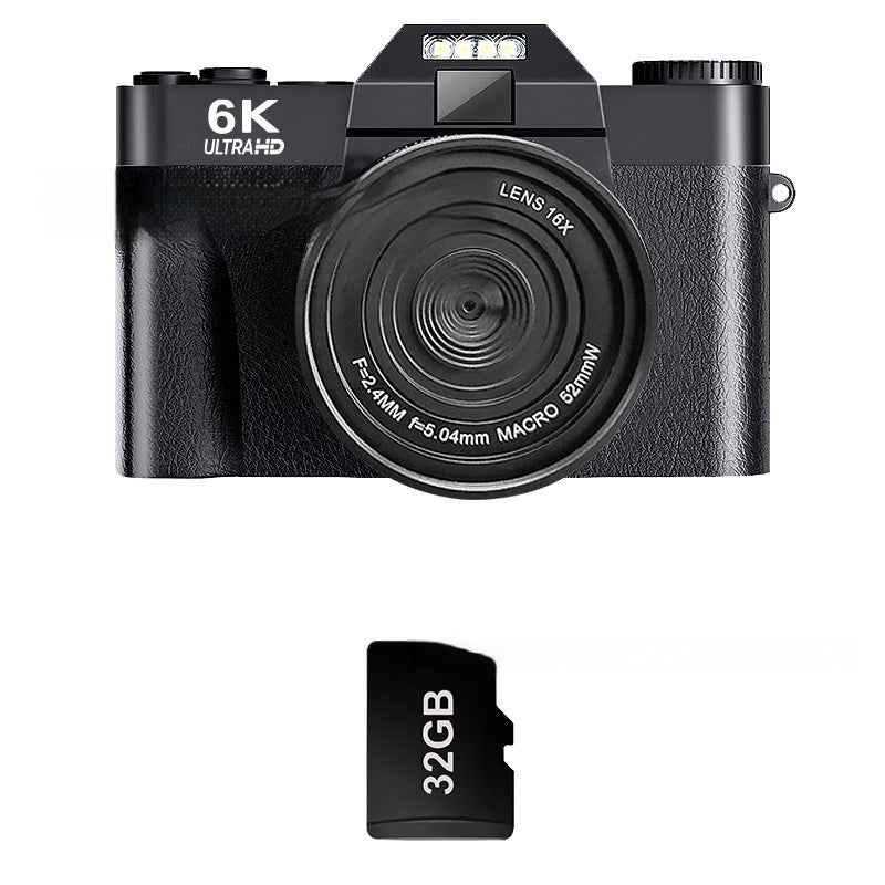 6K HD Digital Camera Mirrorless Camera Retro