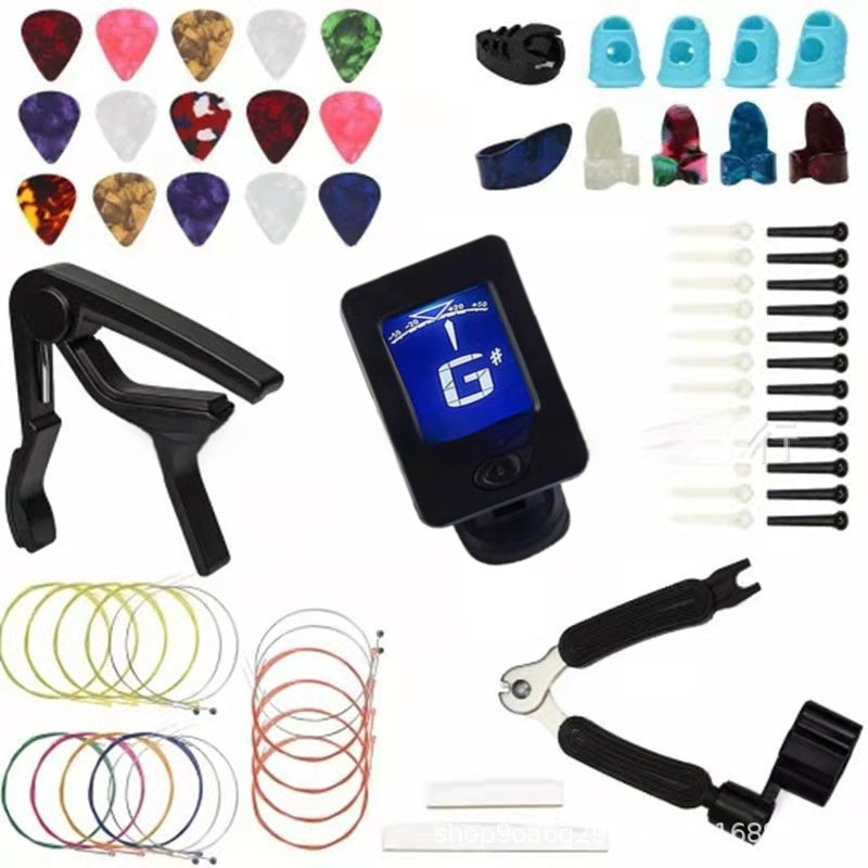 Guitar Accessories Suit Pick String Nail Pillow - EBuyGoods