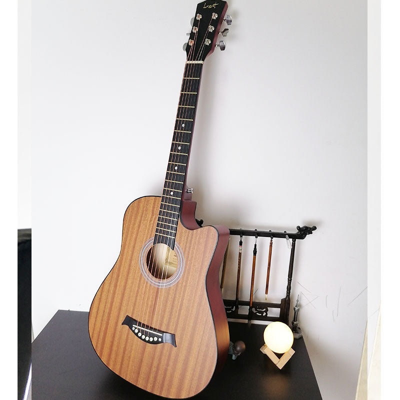 38 Inch Acoustic Guitar Folk Instrument - EBuyGoods