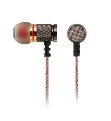 In-ear headphones metal subwoofer headphones mobile music MP3 subwoofer explosion models headphones