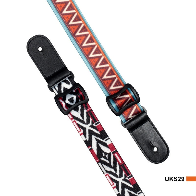 Thermal Transfer Printing Ukulele Color Small Guitar Belt - EBuyGoods