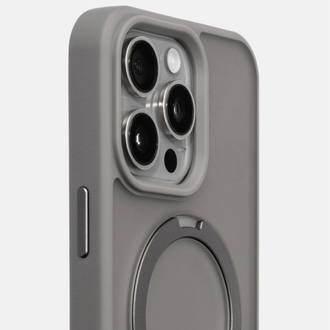 Rotating Bracket Magnetic Drop-resistant Silicone iPhone Phone Case - EBuyGoods