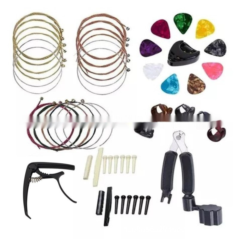 Guitar Accessories Suit Pick String Nail Pillow - EBuyGoods