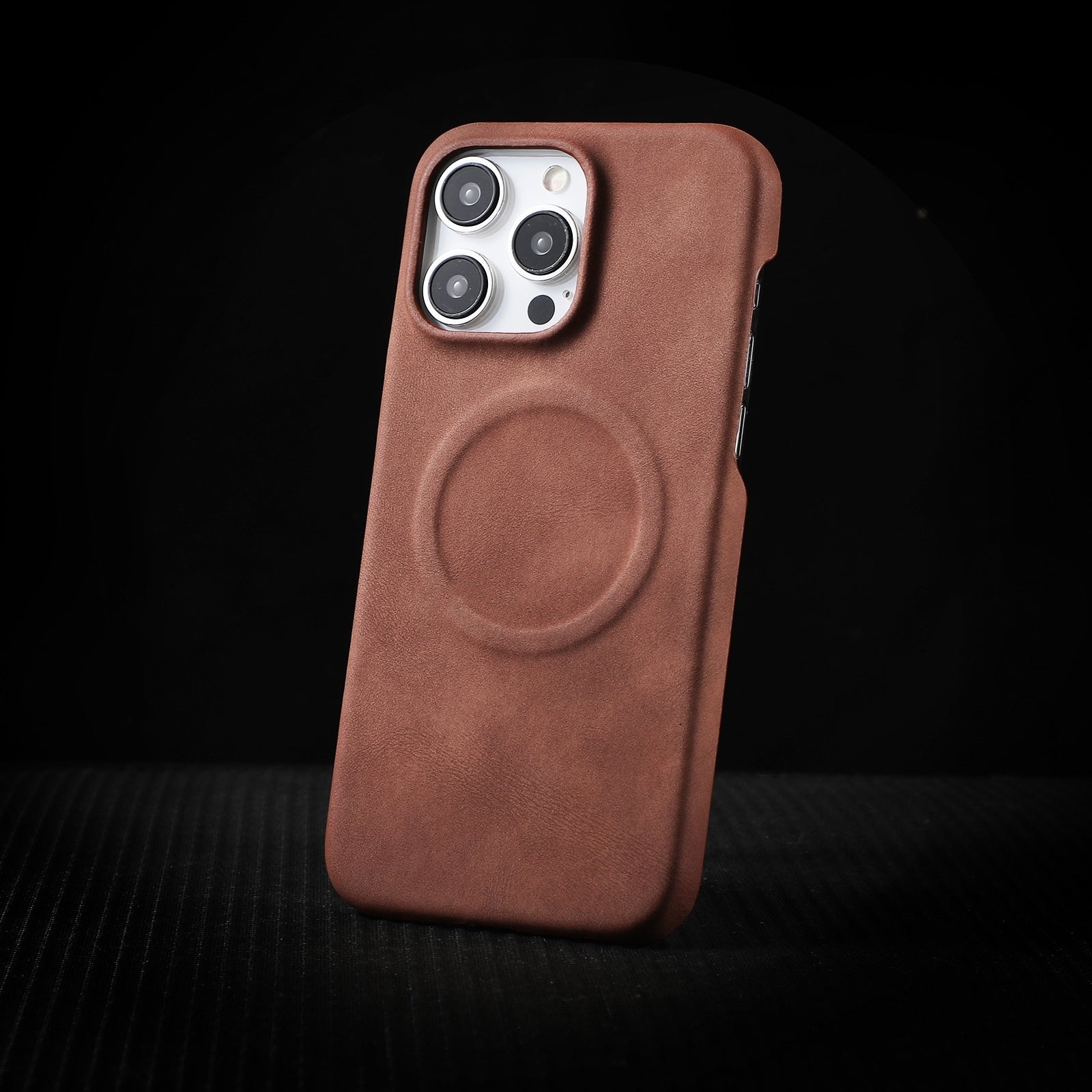 Skin-sensitive Sheepskin Magnetic iPhone Phone Case Drop-resistant Protective Cover - EBuyGoods