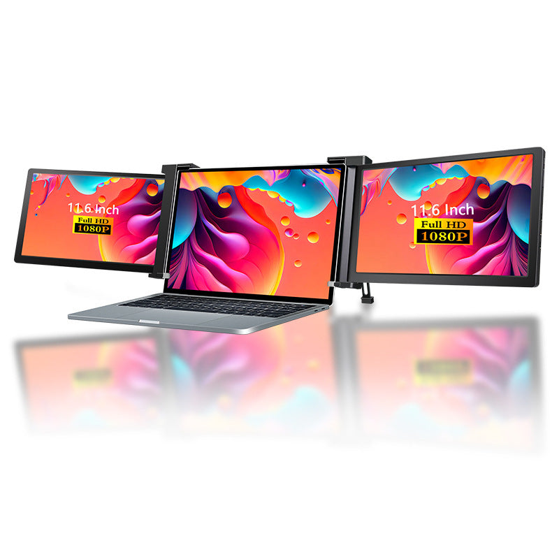 Portable Display Single-screen Dual-screen Display Three-screen Portable Display Notebook Sub-screen - EBuyGoods
