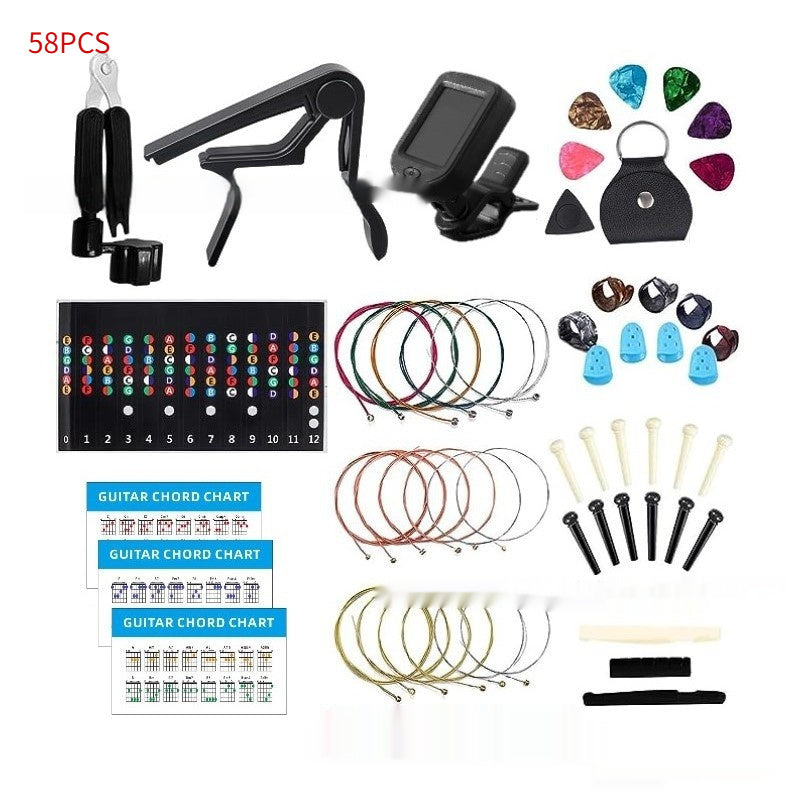 Guitar Accessories Suit Pick String Nail Pillow - EBuyGoods