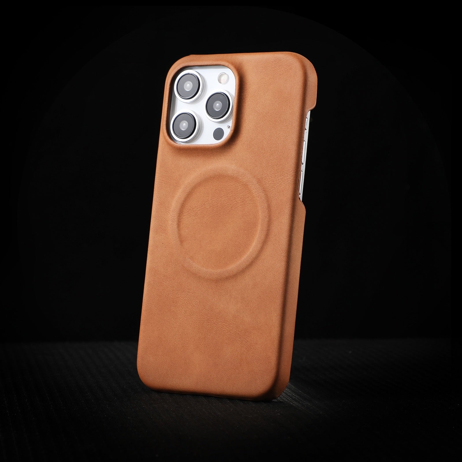 Skin-sensitive Sheepskin Magnetic iPhone Phone Case Drop-resistant Protective Cover - EBuyGoods