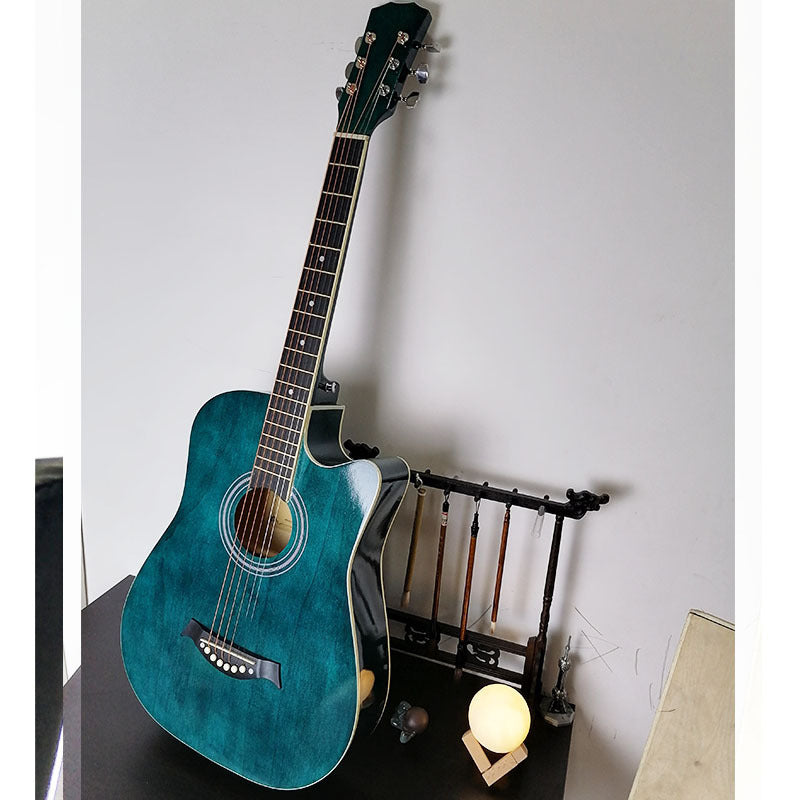 38 Inch Acoustic Guitar Folk Instrument - EBuyGoods