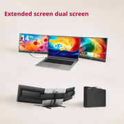 HD 14-inch Single-screen Dual-screen Office Display - EBuyGoods