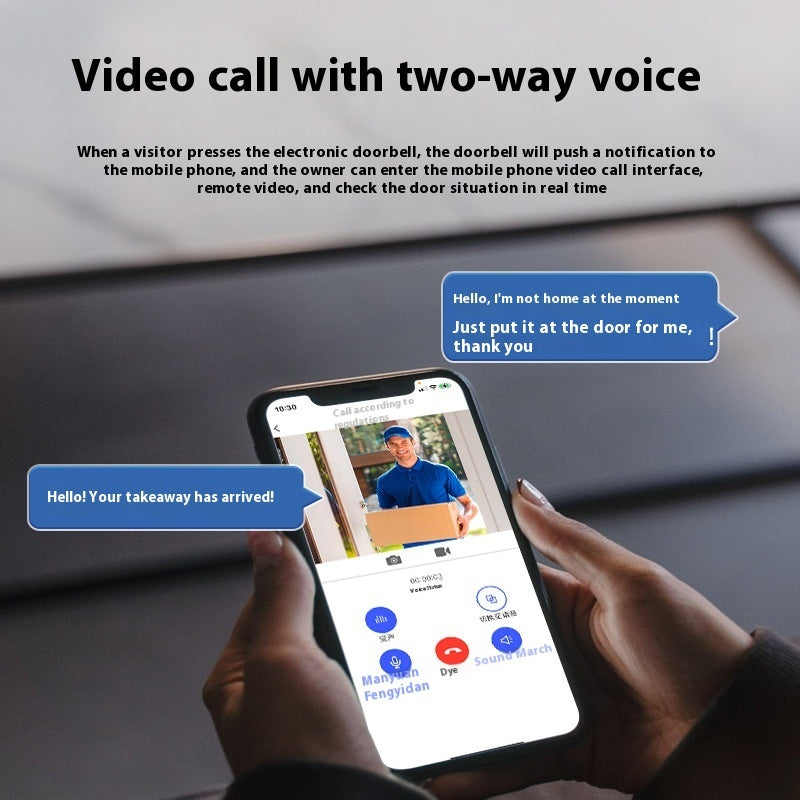 U9 Wireless Video Doorbell Home Monitoring - EBuyGoods