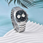 Men's Multifunctional Timing Luminous Quartz Watch