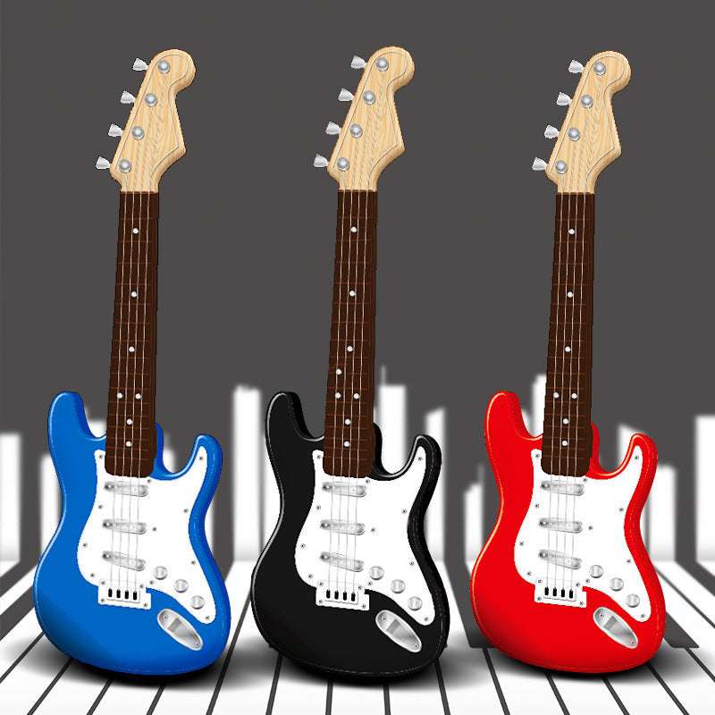 Playing Electric Guitar Toy Male 4-string Beginner Musical Instrument - EBuyGoods