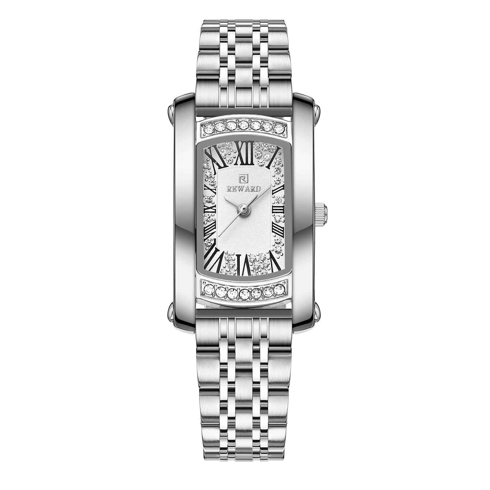 Affordable Luxury Fashion Waterproof Women's Square Quartz Wrist Watch