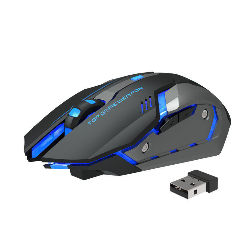 Wireless Charging Silent Gaming Mouse Machinery - EBuyGoods