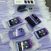 V8pro Dual Screen Folding Flip Function Mobile Phone