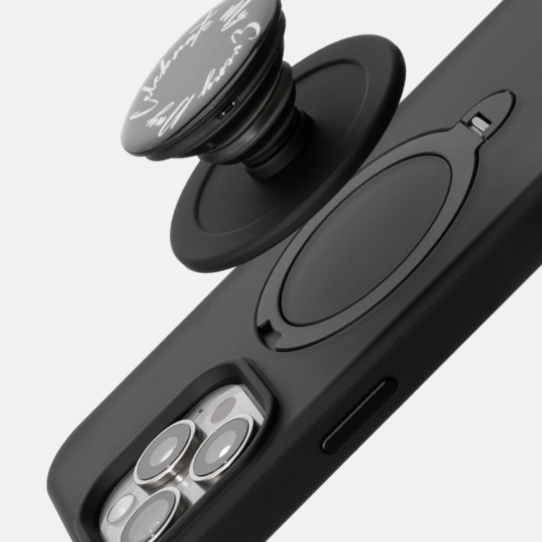 Rotating Bracket Magnetic Drop-resistant Silicone iPhone Phone Case - EBuyGoods
