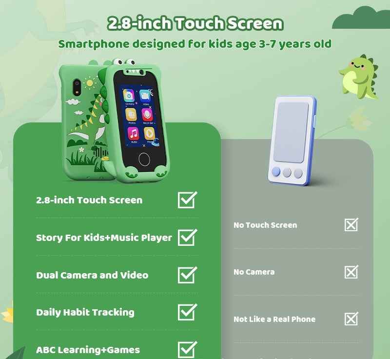 Early Childhood Education Photo Video Game Mini Bear Handheld Touch Mobile Phone Camera