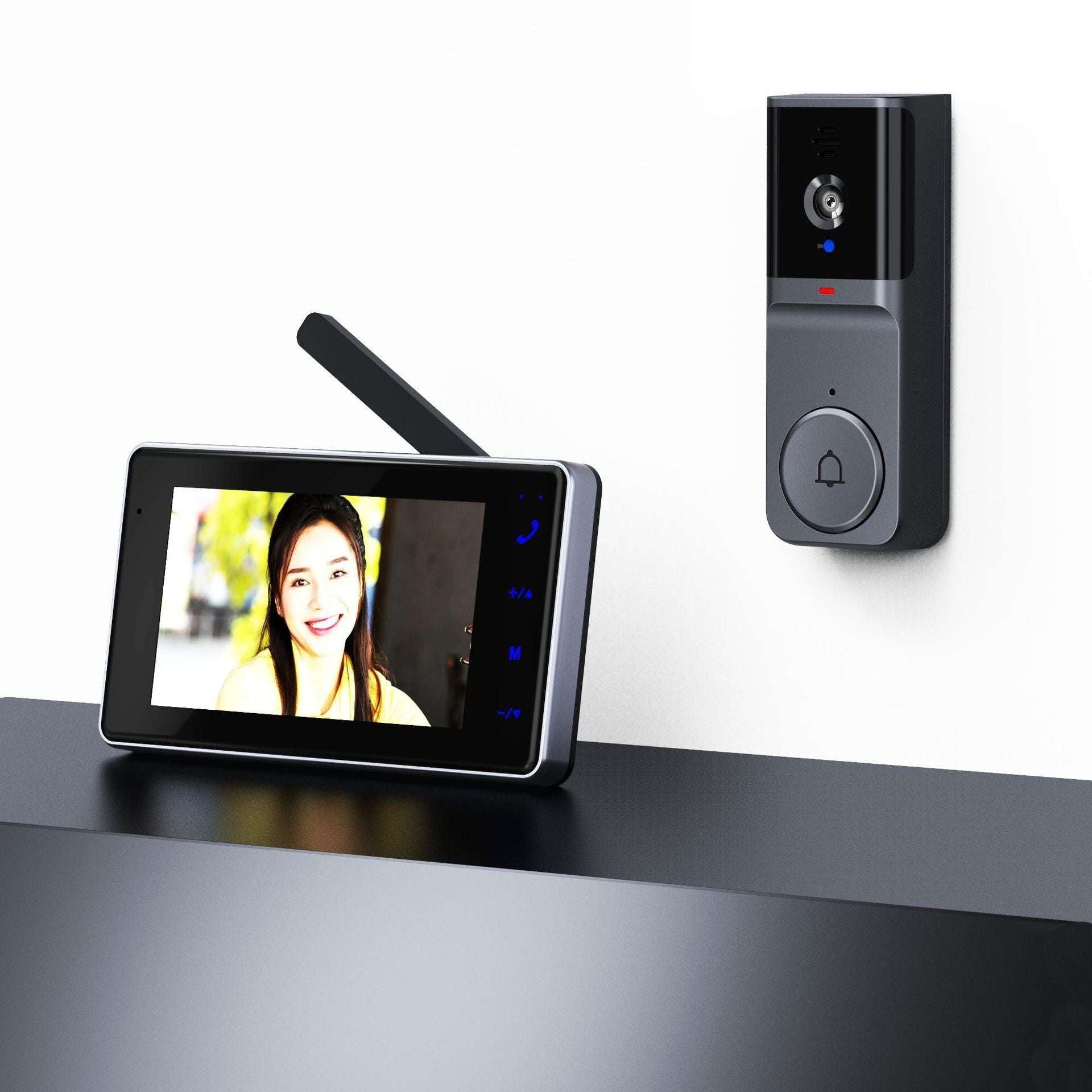 M16AM17A Wireless Duplex Intercom Video Doorbell - EBuyGoods