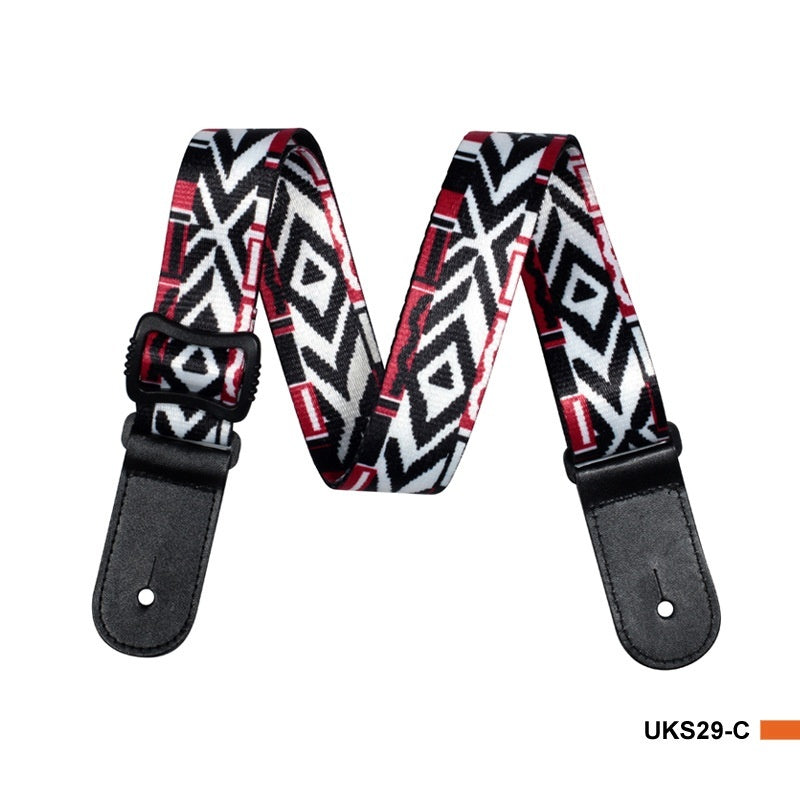 Thermal Transfer Printing Ukulele Color Small Guitar Belt - EBuyGoods