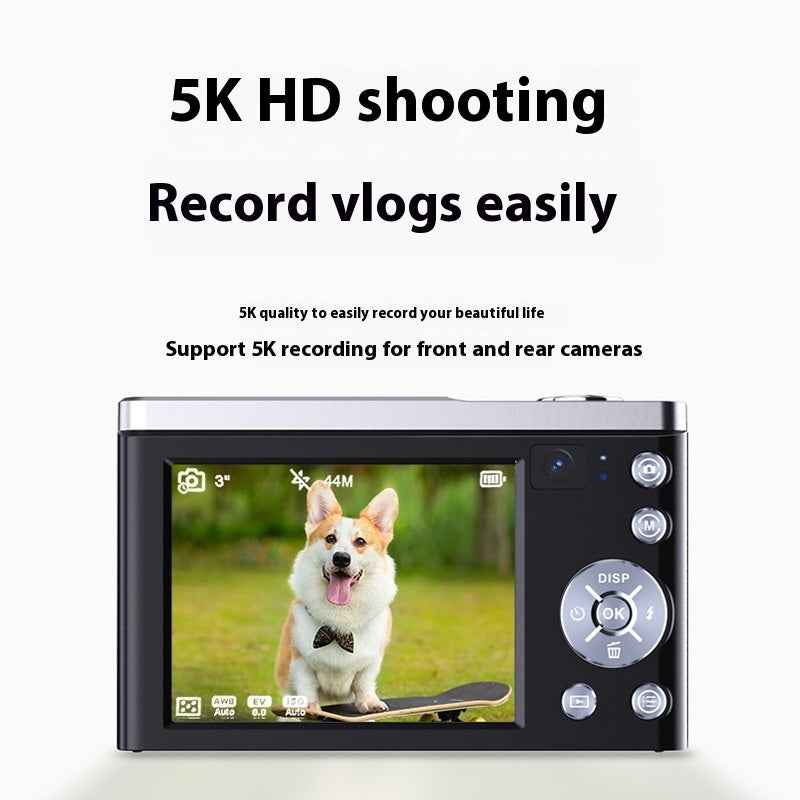 5K HD Shooting Digital Camera Optical Zoom Anti-shake Camera