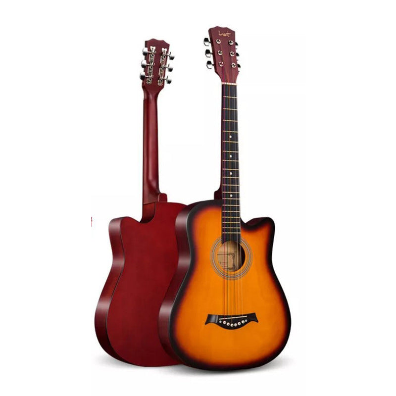 38 Inch Acoustic Guitar Folk Instrument - EBuyGoods