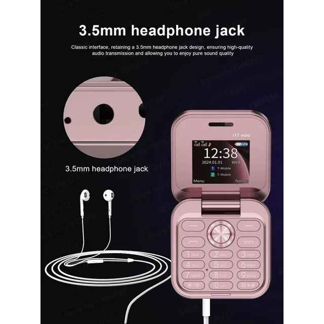 Folding Screen Dual Card Dual Standby 2G Mobile Phone